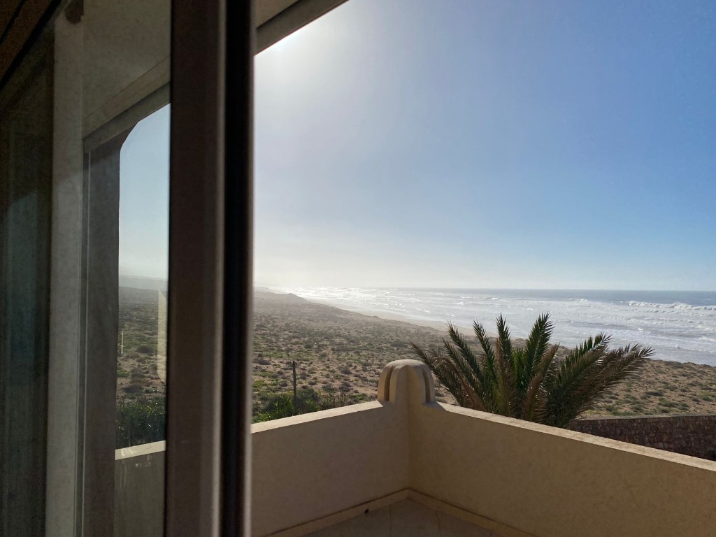 View of the Atlantic Ocean from the balcony